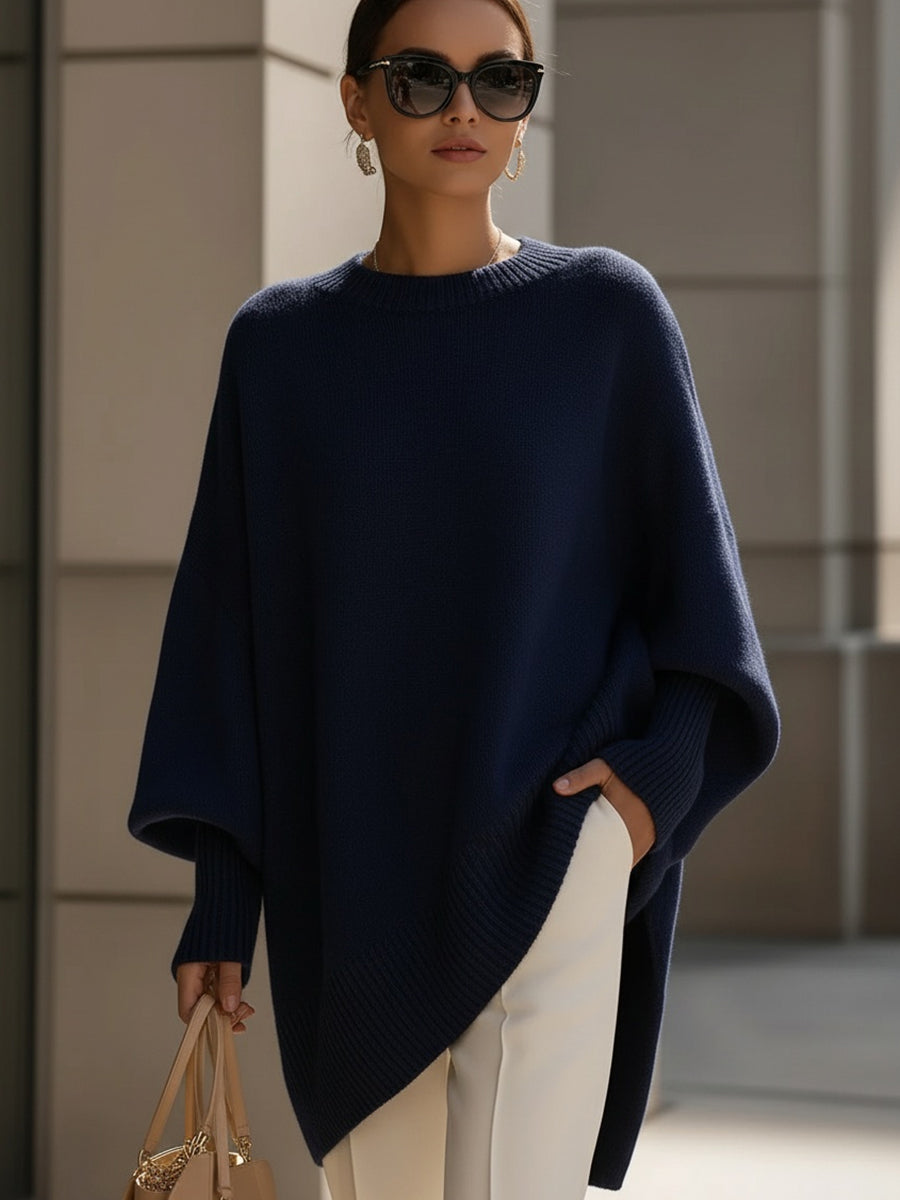 Evelyne - Sophisticated Wool Blend Sweater