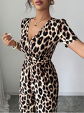 Cenna - Leopard Print Jumpsuit