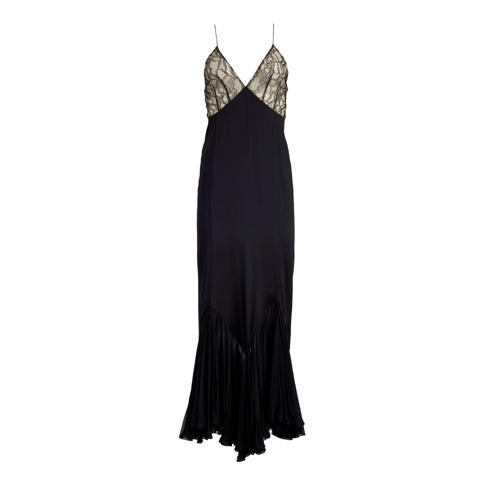 Noreia ™ | Mesh maxi dress with spliced lace