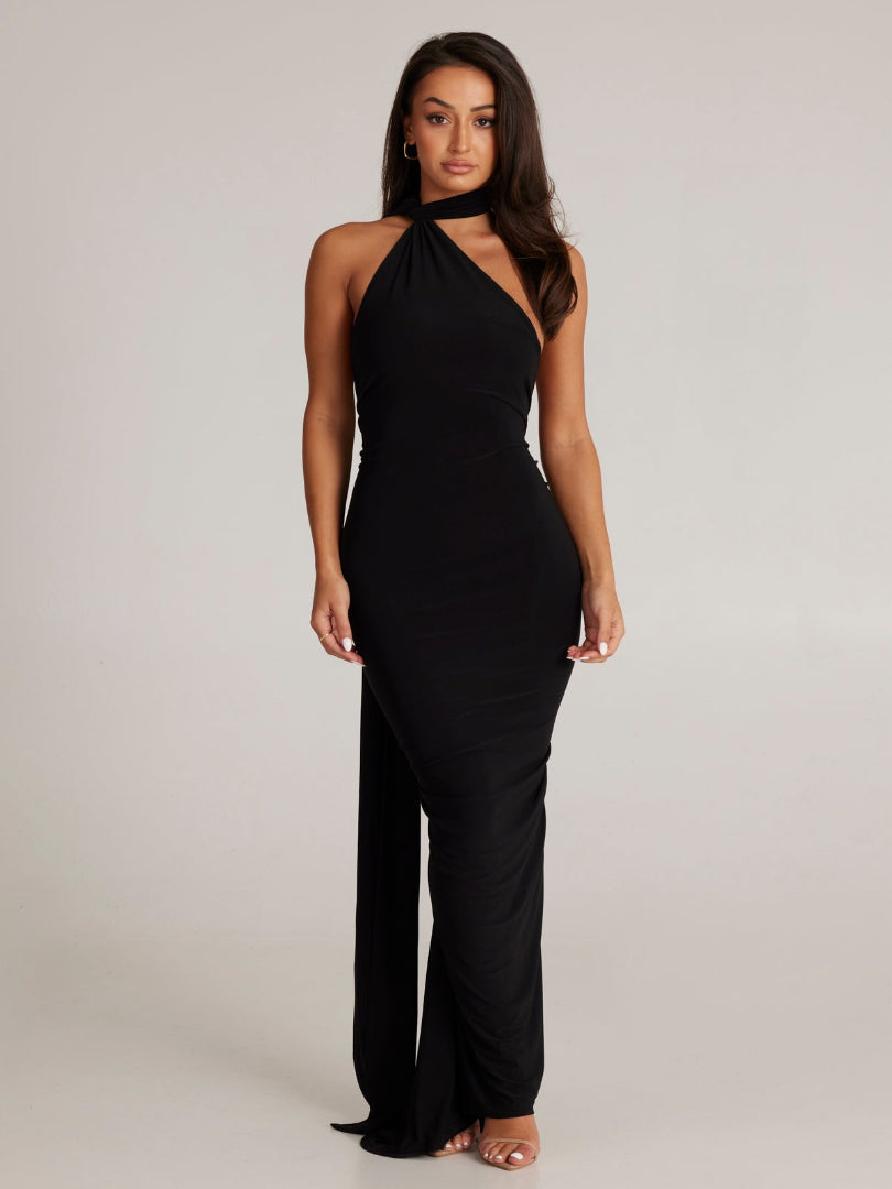 Isabella™ | Open Back Maxi Dress