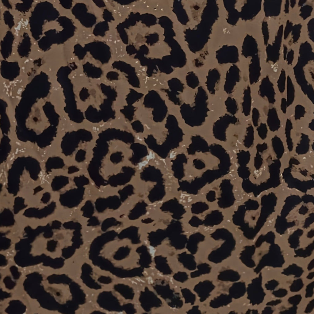 Leopard Print Midi Skirt