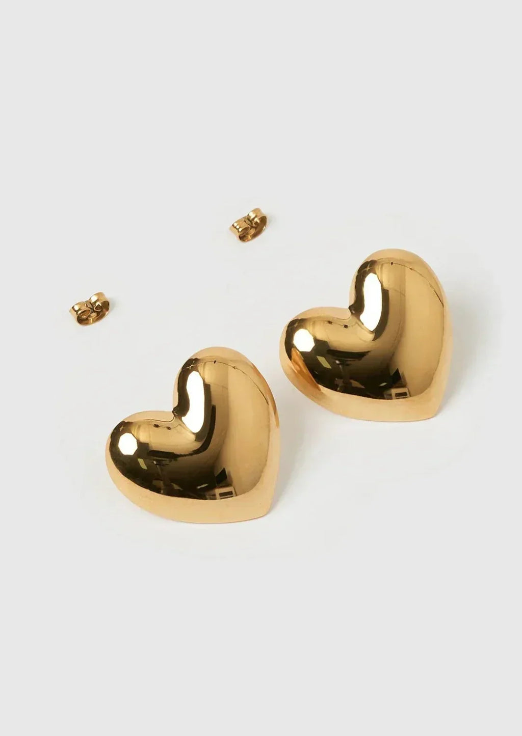 Althea Heart-Shaped Studs