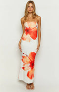 Arizona - Floral Mesh Maxi Dress