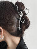 Phaedra Metallic Bow Hair Claw