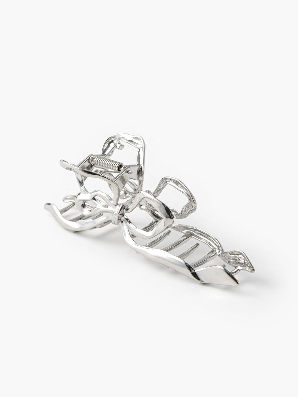 Phaedra Metallic Bow Hair Claw