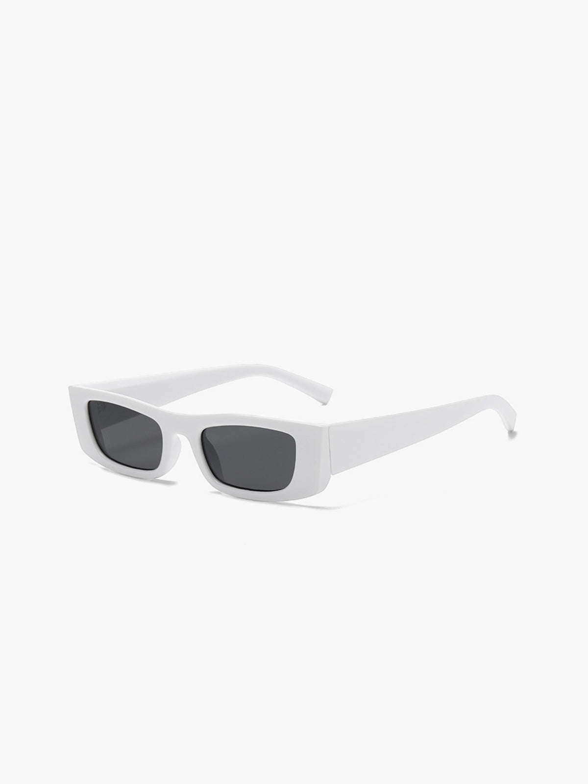 Olive White Chic Sunglasses