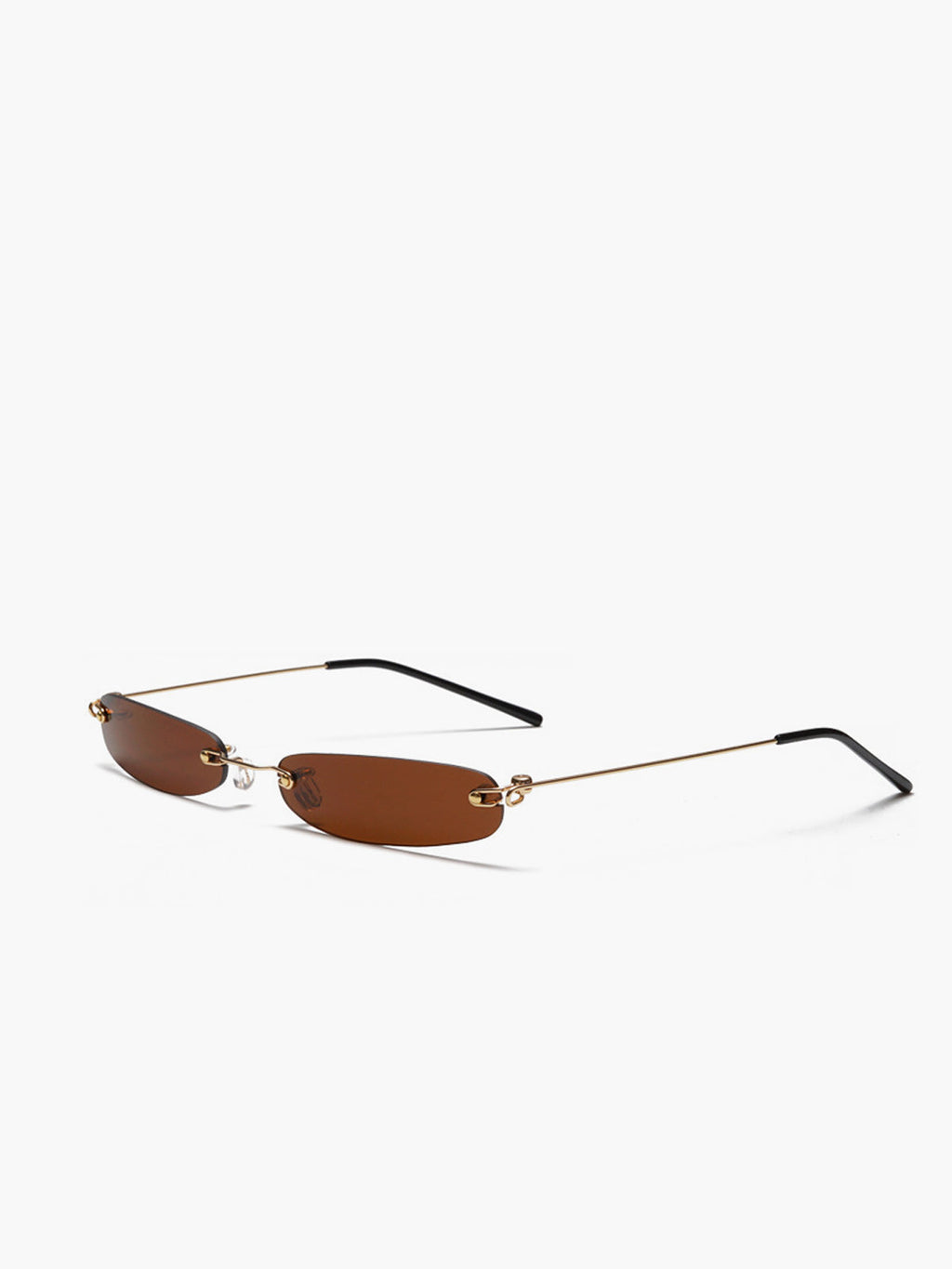 Willow Retro Rimless Sunglasses