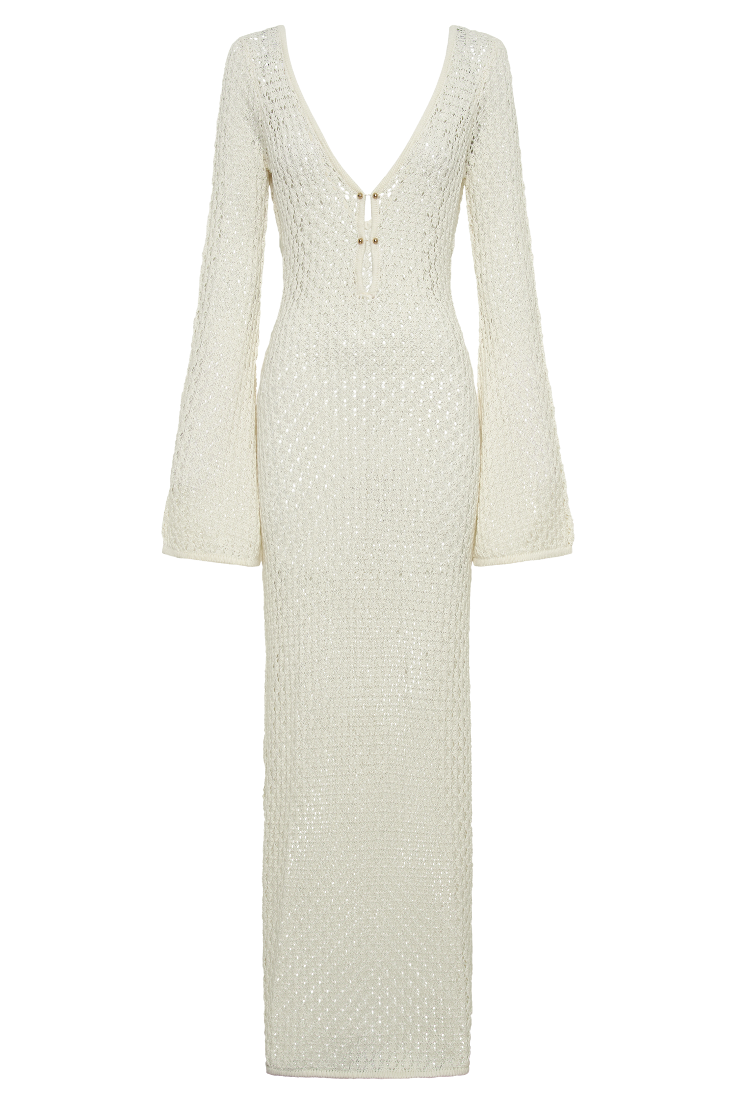 Claire - Elegant White Maxi Dress