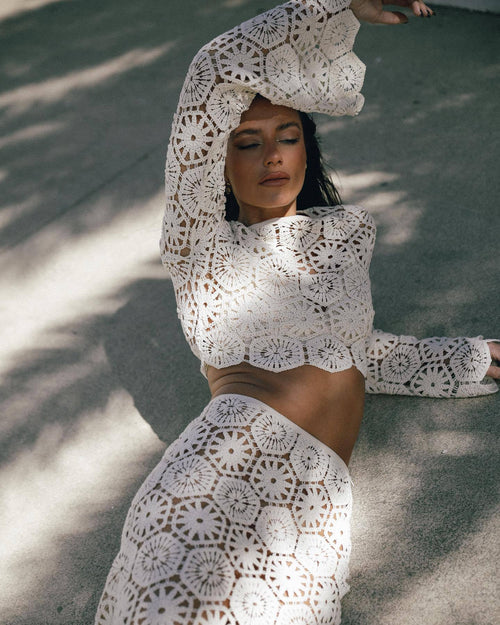 Aubriella | Long Sleeve Wrap Set