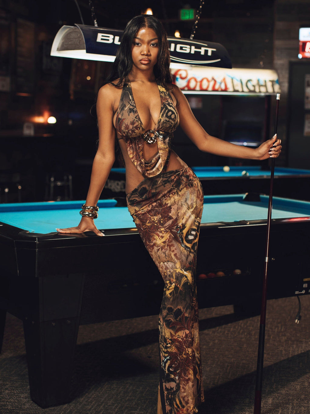 Kelli - Boho backless Maxi Dress