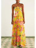 Kara ™ | Floral Print Layered Dress