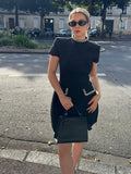 Reeta™ | Cap-Sleeve Mini Dress