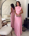Ellison - Classy Draped Maxi Dress