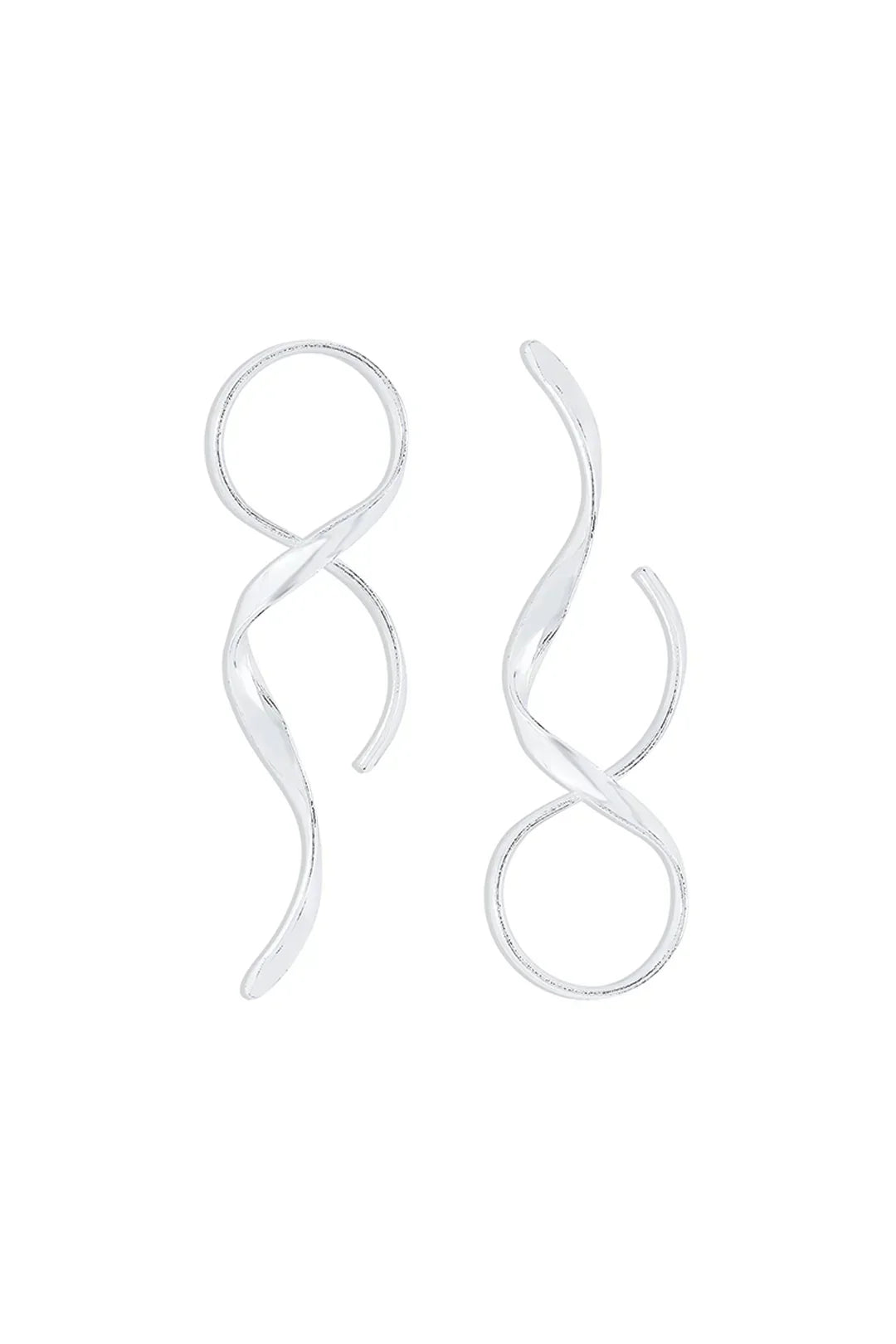 Fiora Sleek Spiral Earrings