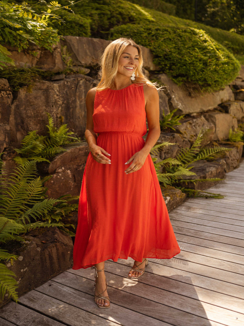 LISA™ | The summer dress in bright orange