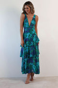 Eva | Ruffle Midi Dress