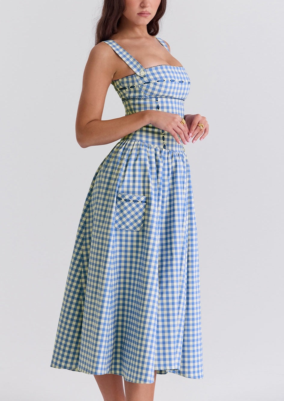 Ariana | Sleeveless Midi Sundress